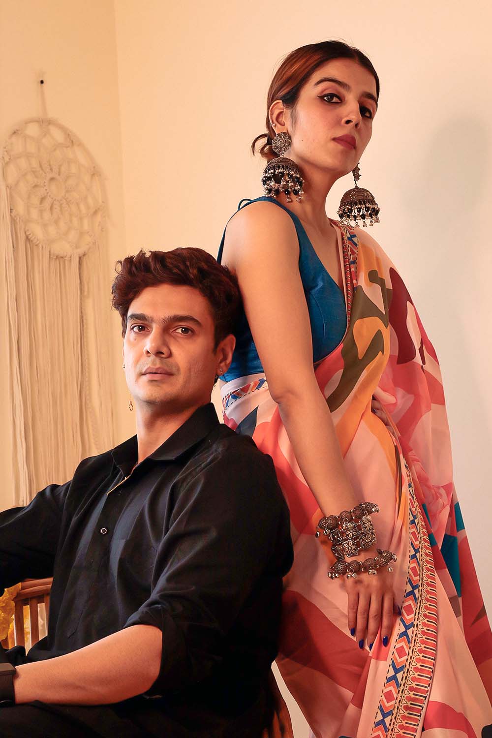 Titli | Satin Georgette Saree - Image 5
