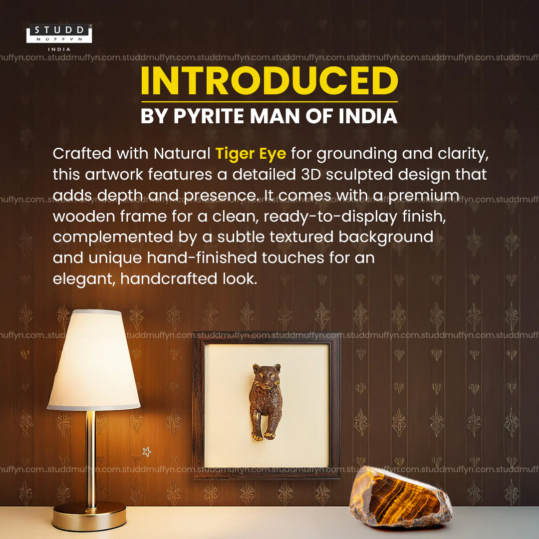 3D Tiger Eye Leopard Wall Art [Complimentary Wooden Frame] - Image 3