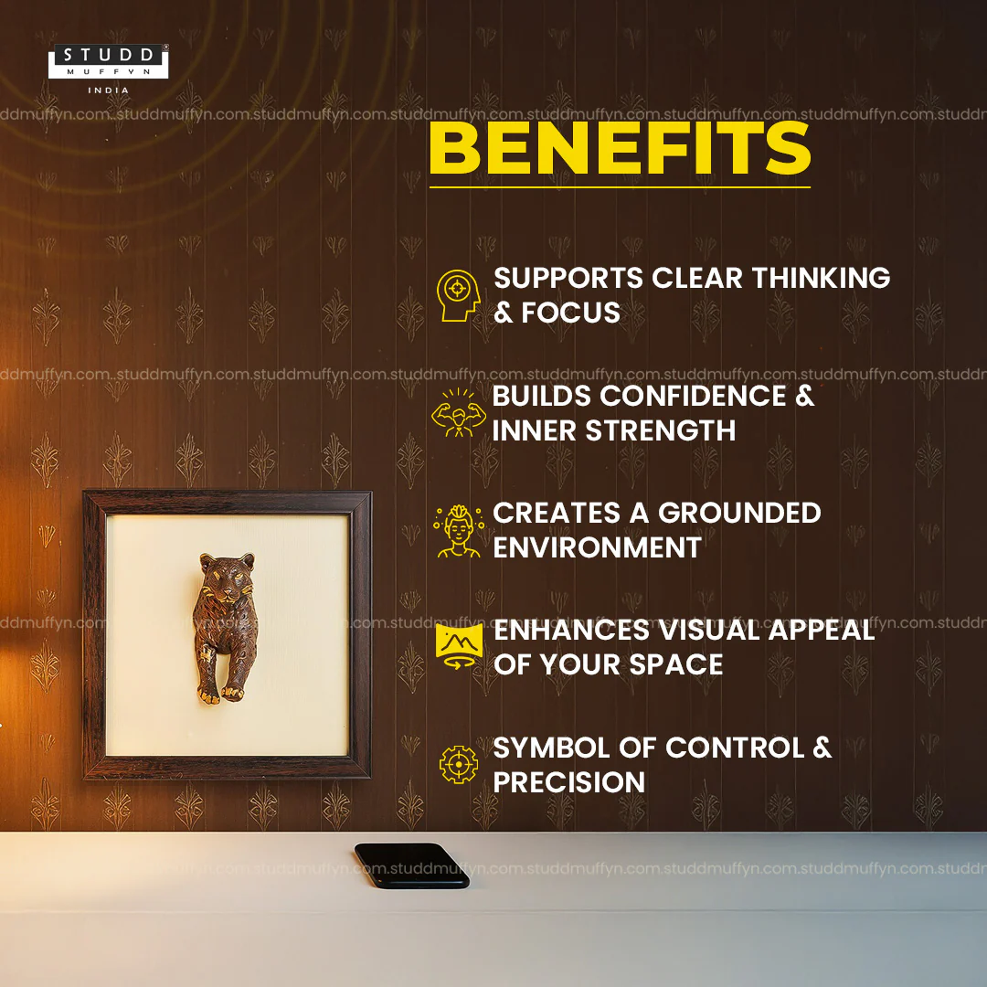 3D Tiger Eye Leopard Wall Art [Complimentary Wooden Frame] - Image 4