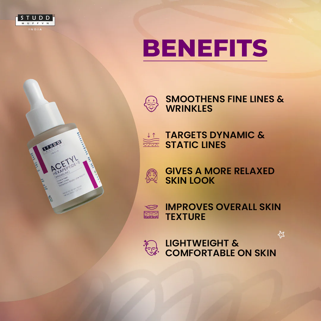 Acetyl Hexapeptide-8 Serum | Fine Line & Wrinkle Smoothing Care (30ml) - Image 4