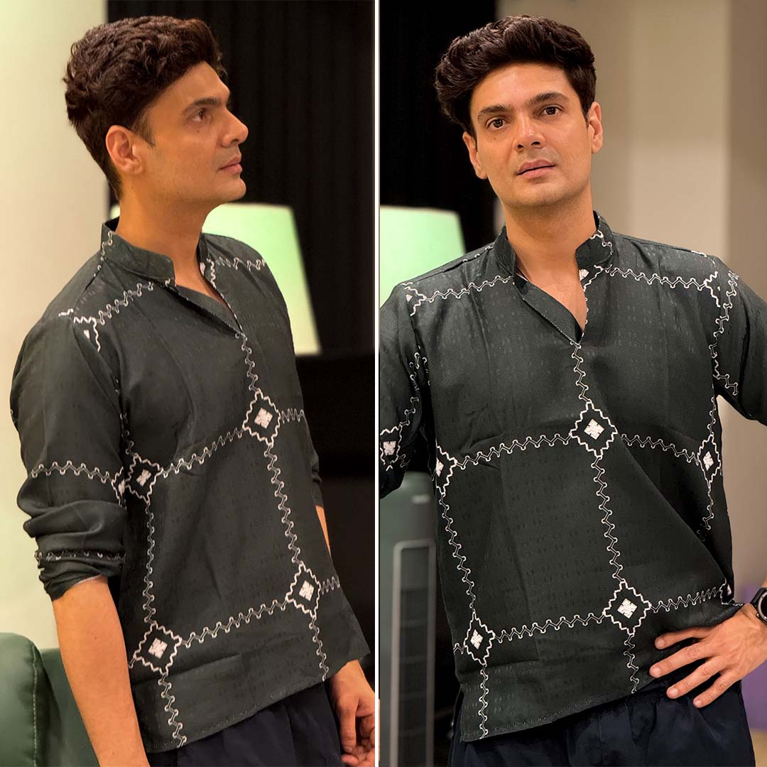 Ajrakh | Korean Shirt Kurta - Image 10