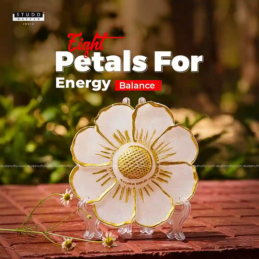 Ashta Petal Selenite Plate - Image 2