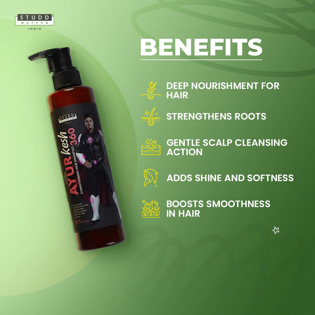 Ayurkesh 360 I Conditioning Hair Shampoo - Image 4