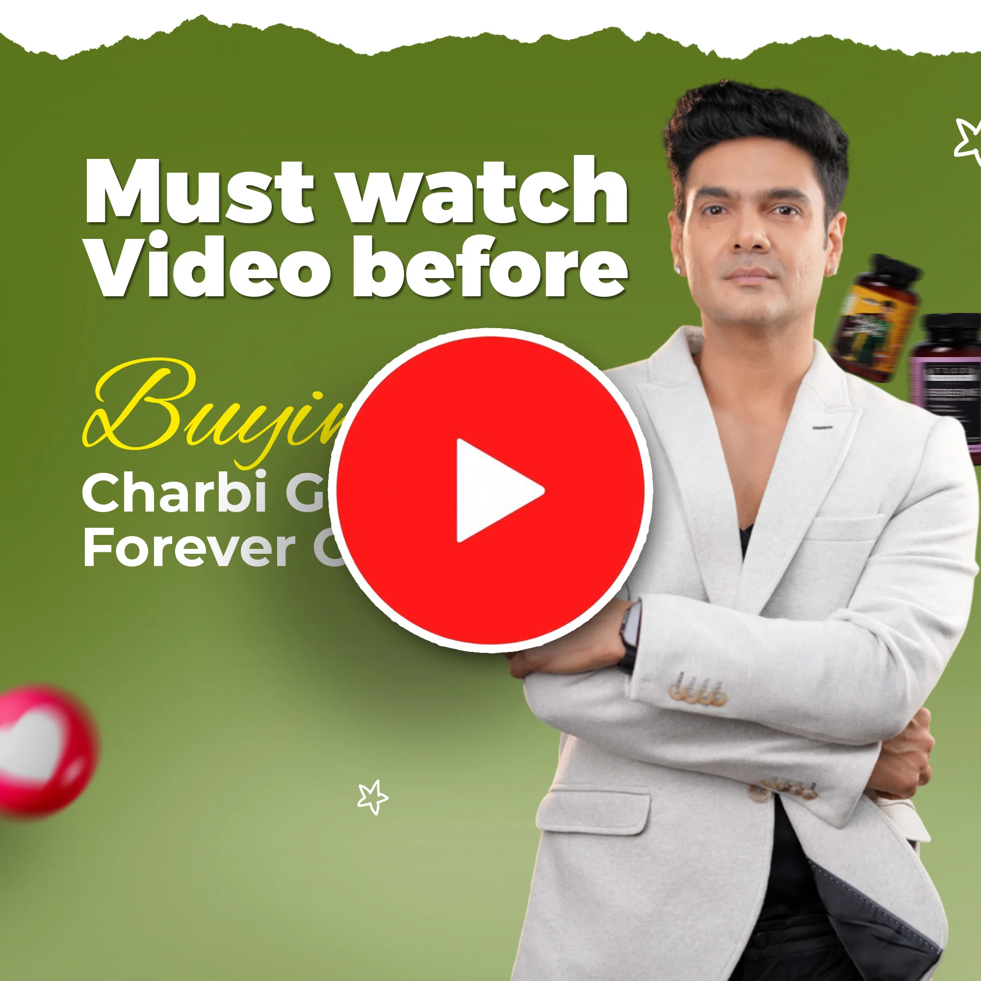 Charbi Gone Forever Combo [30 capsules] - Image 3