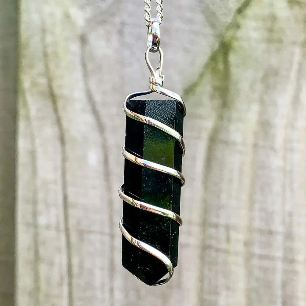 Black Obsidian Pendant (Without Chain) - Image 6