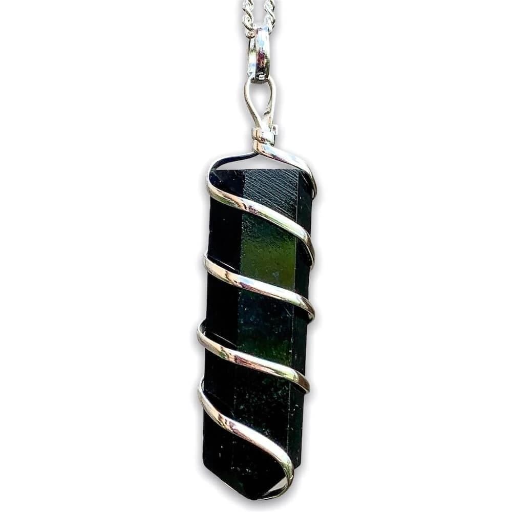Black Obsidian Pendant (Without Chain) - Image 8