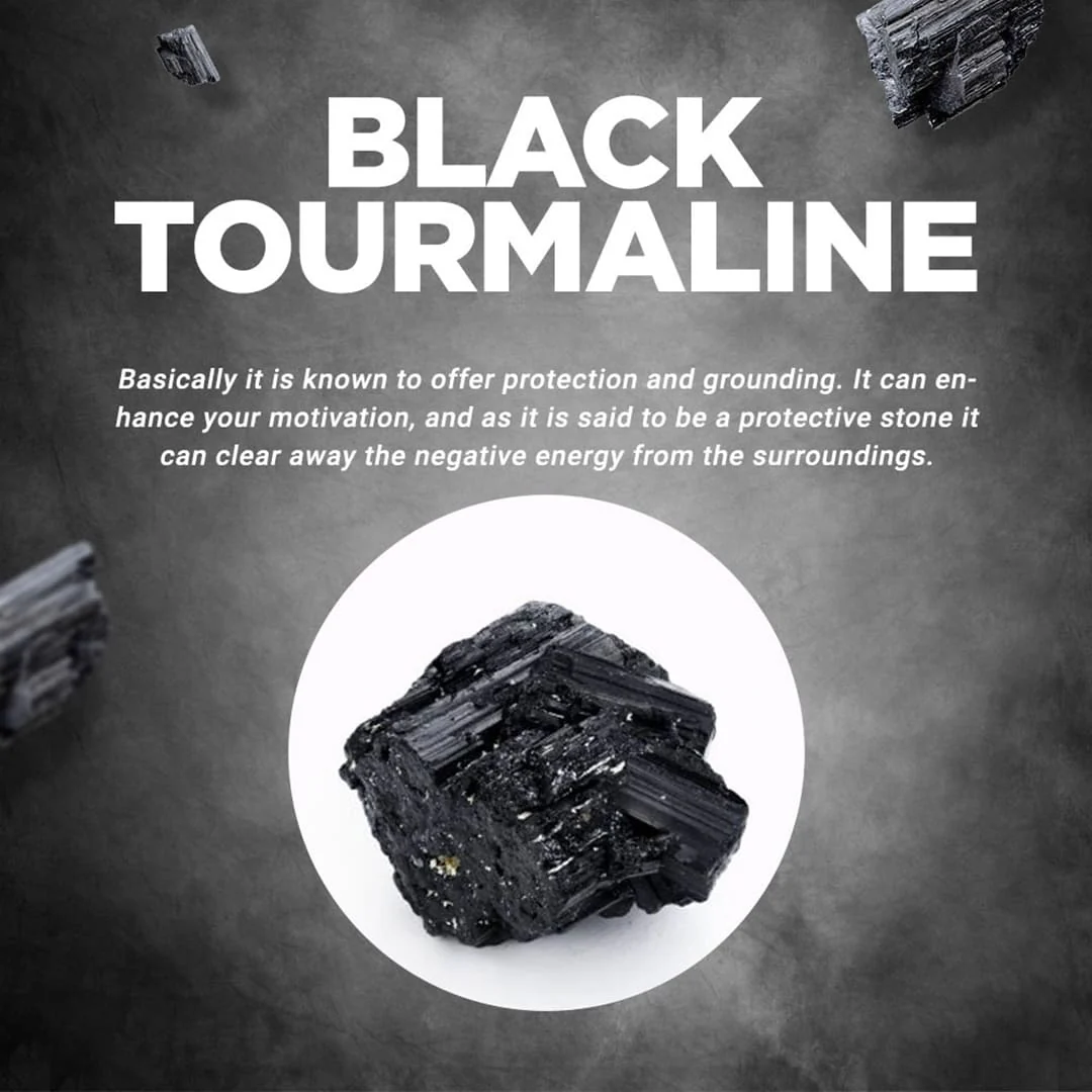 Black Tourmaline Pendant (Without Chain) - Image 6