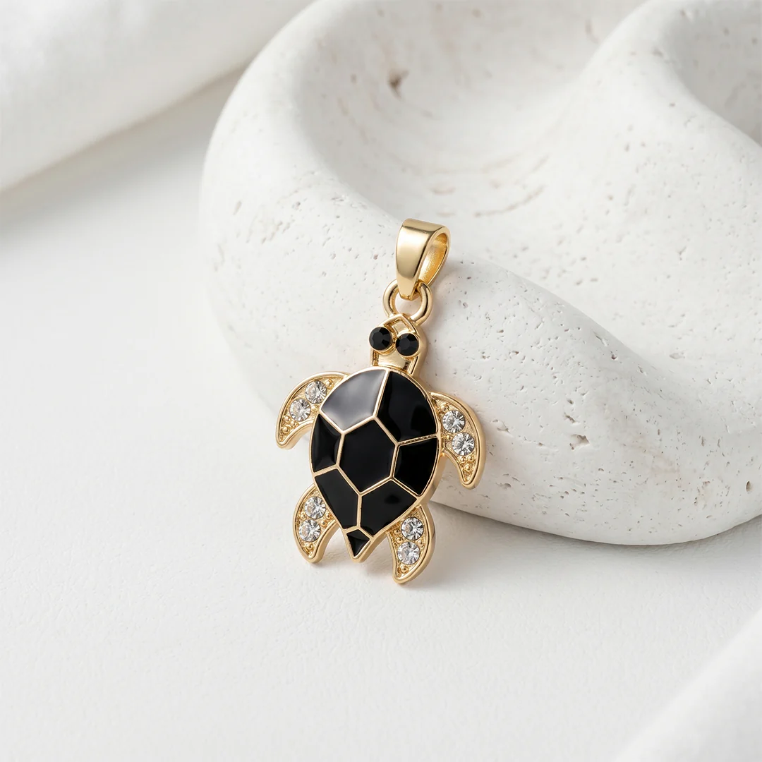 Black Turtle Pendant