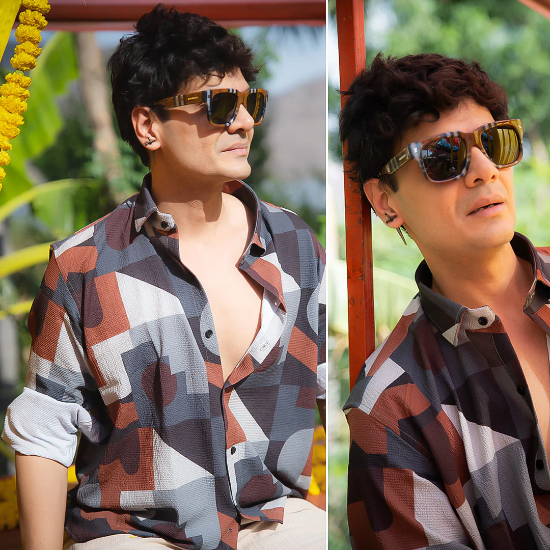 Chandigarh Matrix | Luxury Popcorn Material I Men Shirt - Image 12