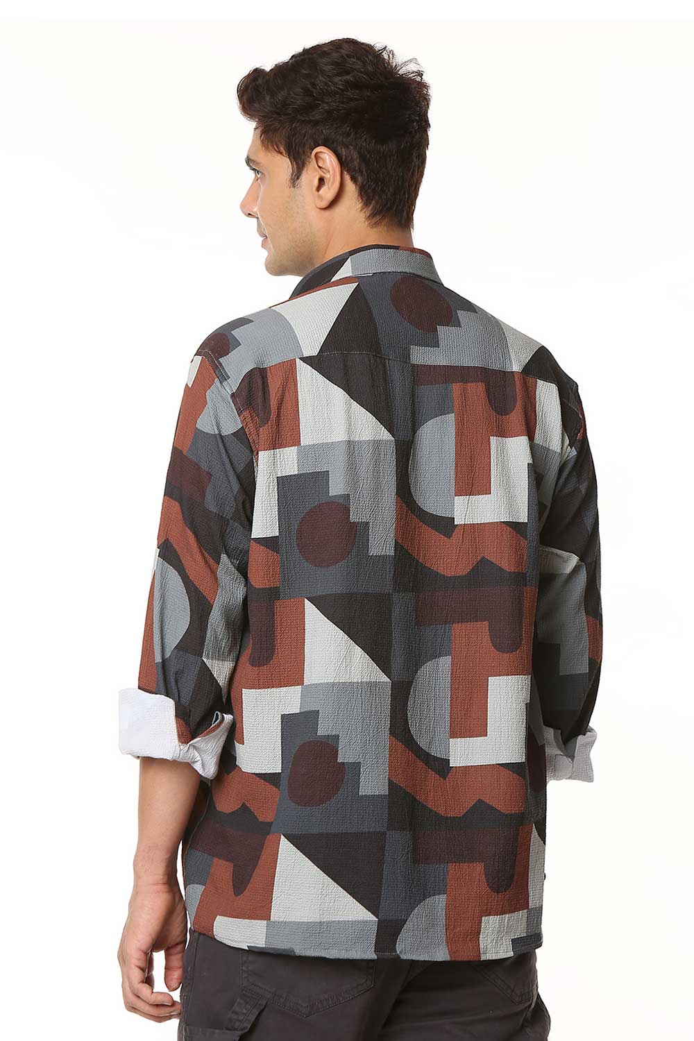 Chandigarh Matrix | Luxury Popcorn Material I Men Shirt - Image 4