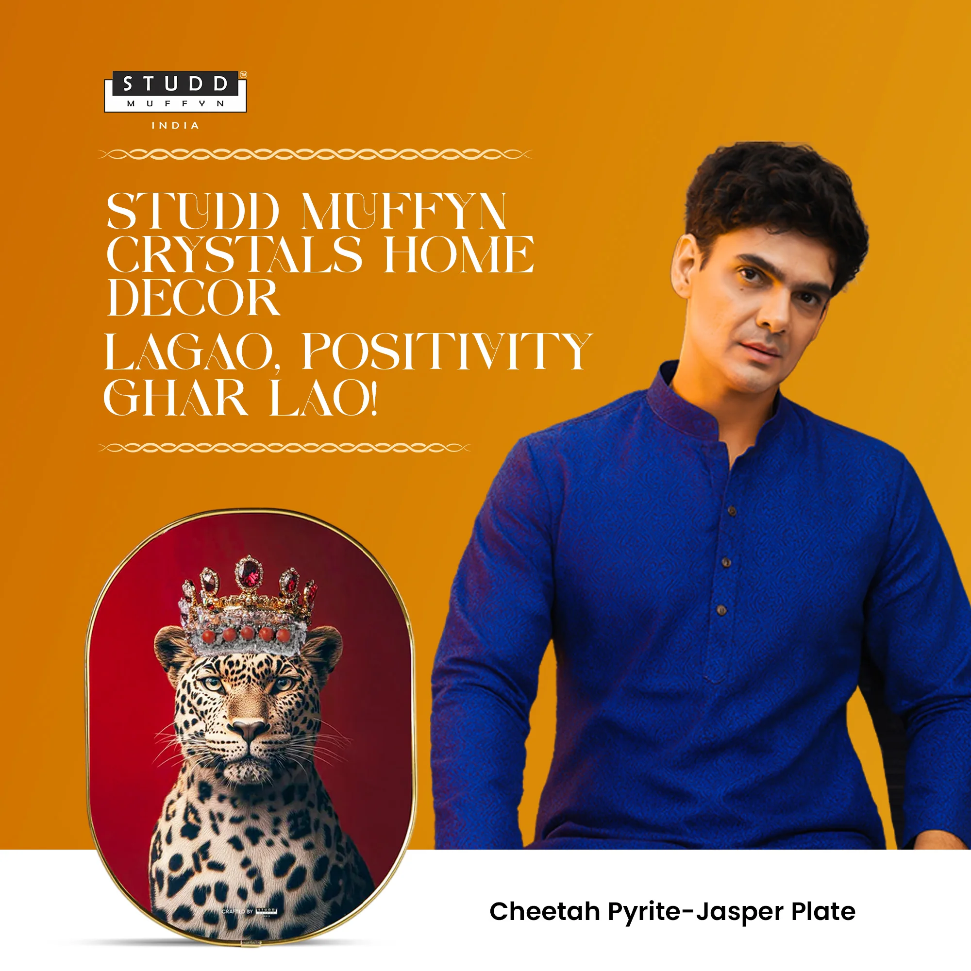 Cheetah Pyrite-Jasper Plate [Capsule Frame] - Image 4