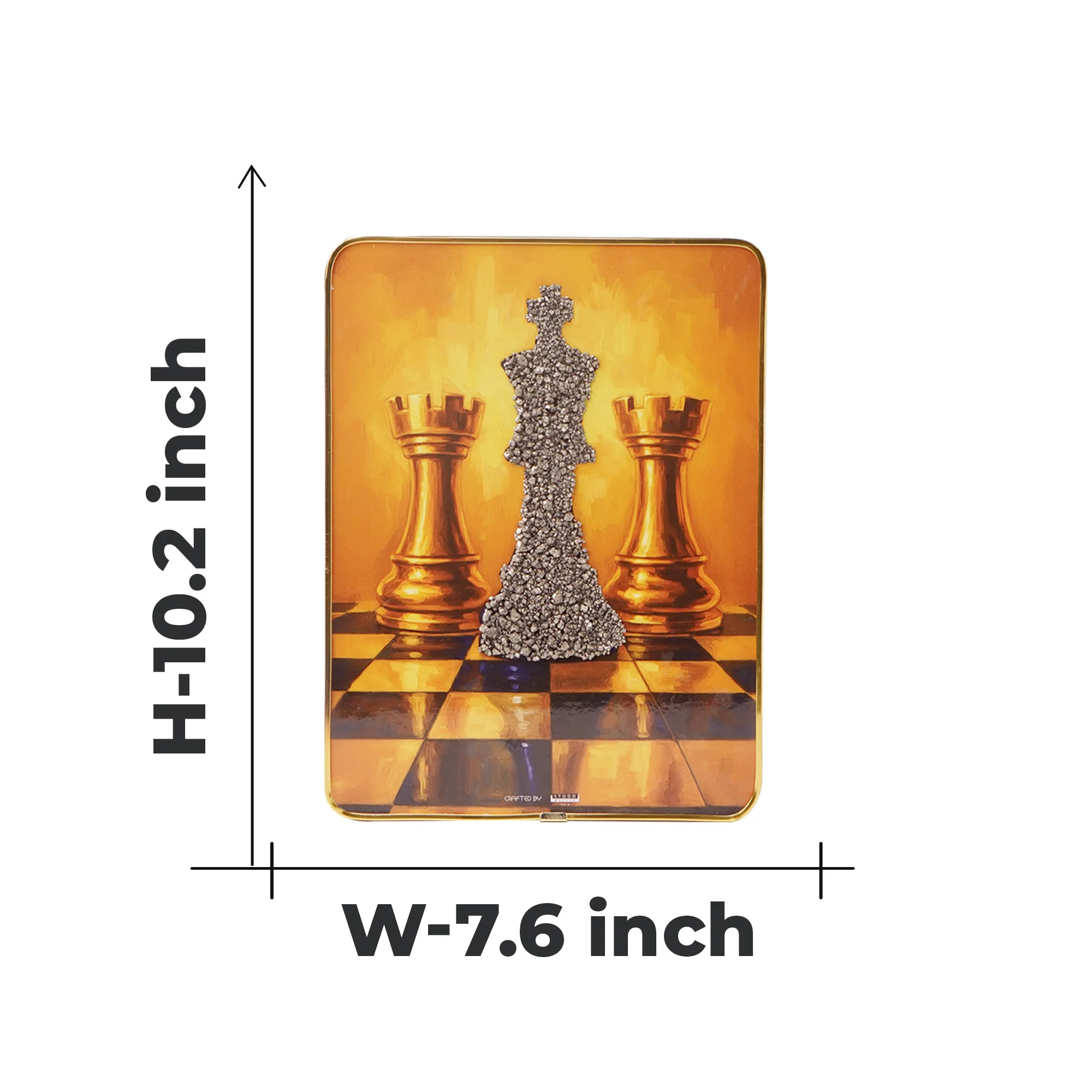 Chess-King Pyrite Frame [ Rectangle Frame ] - Image 4