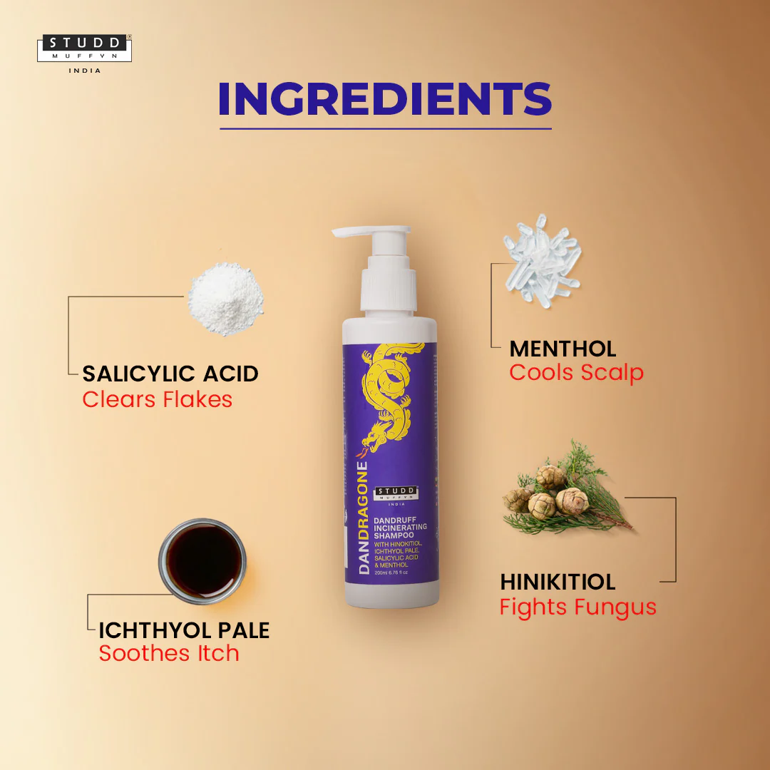 DANDRAGONE  I Anti-Dandruff Shampoo [ 200ml ] - Image 3