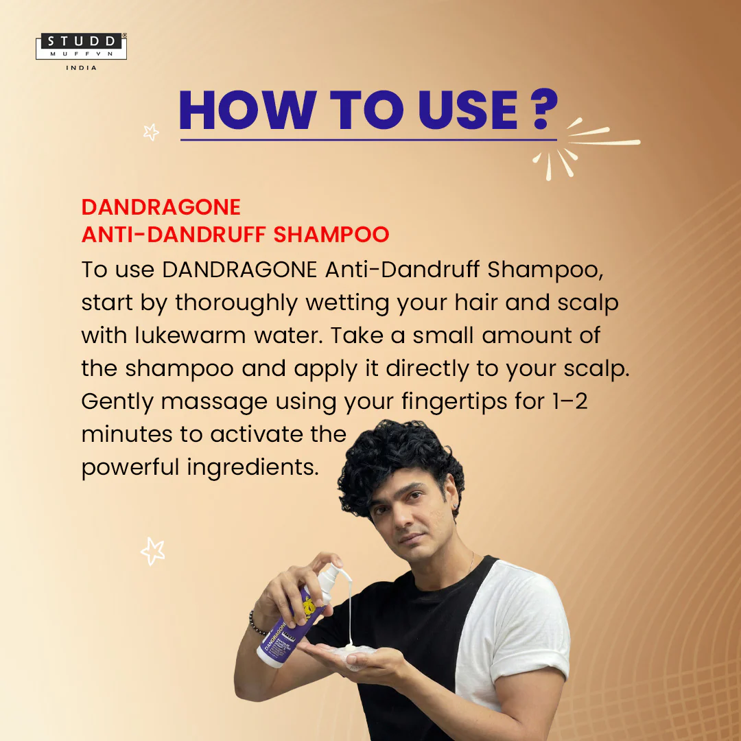 DANDRAGONE  I Anti-Dandruff Shampoo [ 200ml ] - Image 5