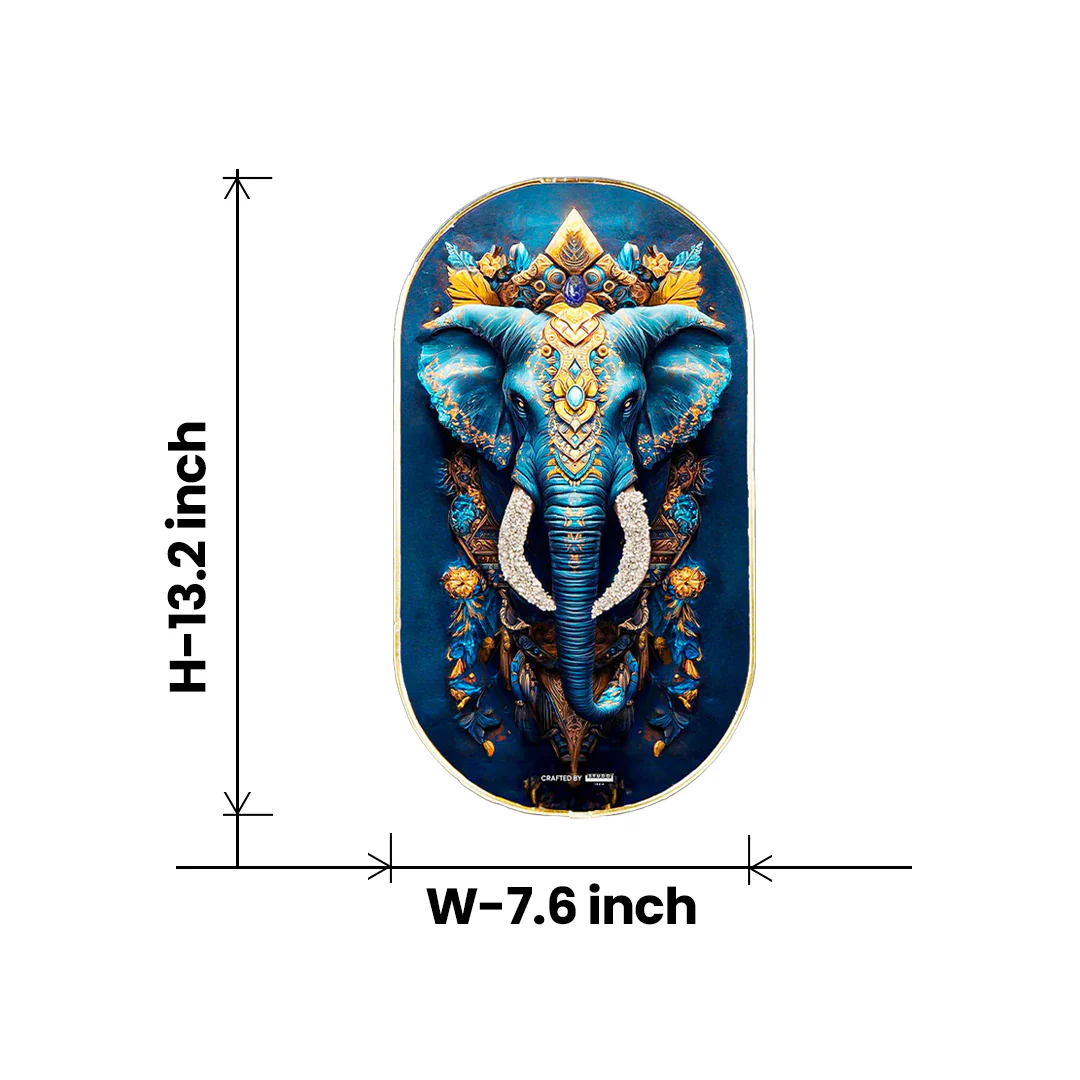 Elephant Pyrite-Lapis Plate [Capsule Frame] - Image 9
