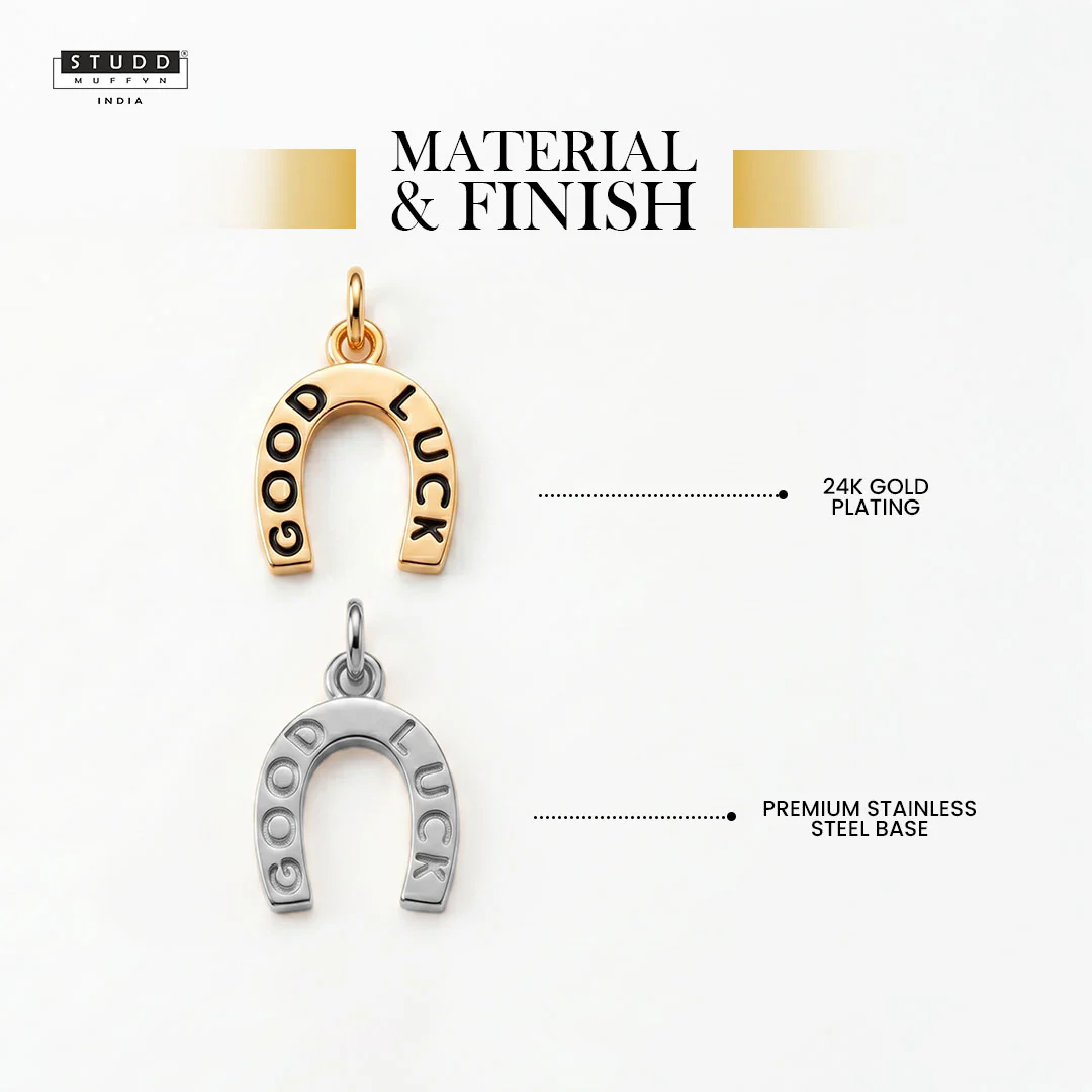 Good Luck Pendant - 24k Gold Plated [ With Chain ] - Image 4