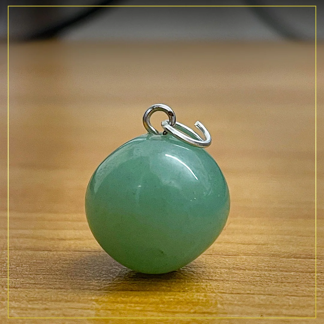Green Aventurine Pendant (Without Chain) - Image 5