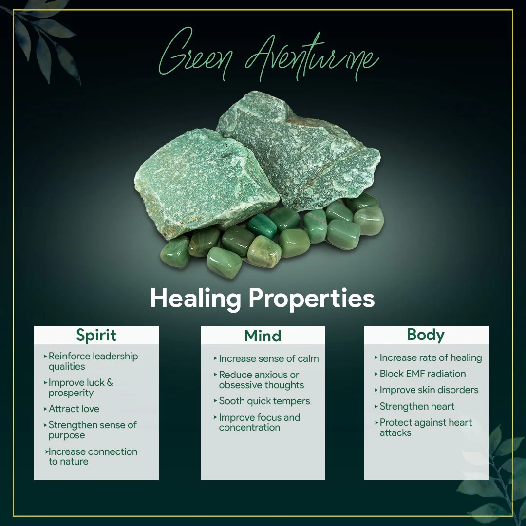 Green Aventurine Pendant (Without Chain) - Image 7