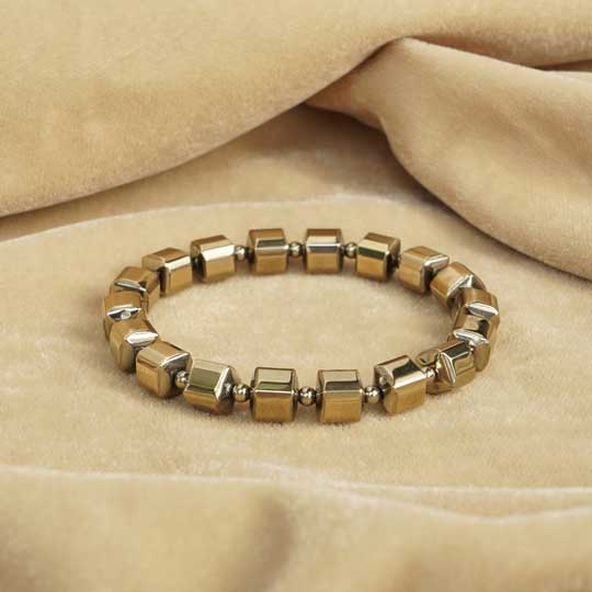 Gold Hematite Bracelet - Image 3
