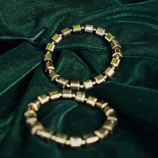 Gold Hematite Bracelet - Image 4