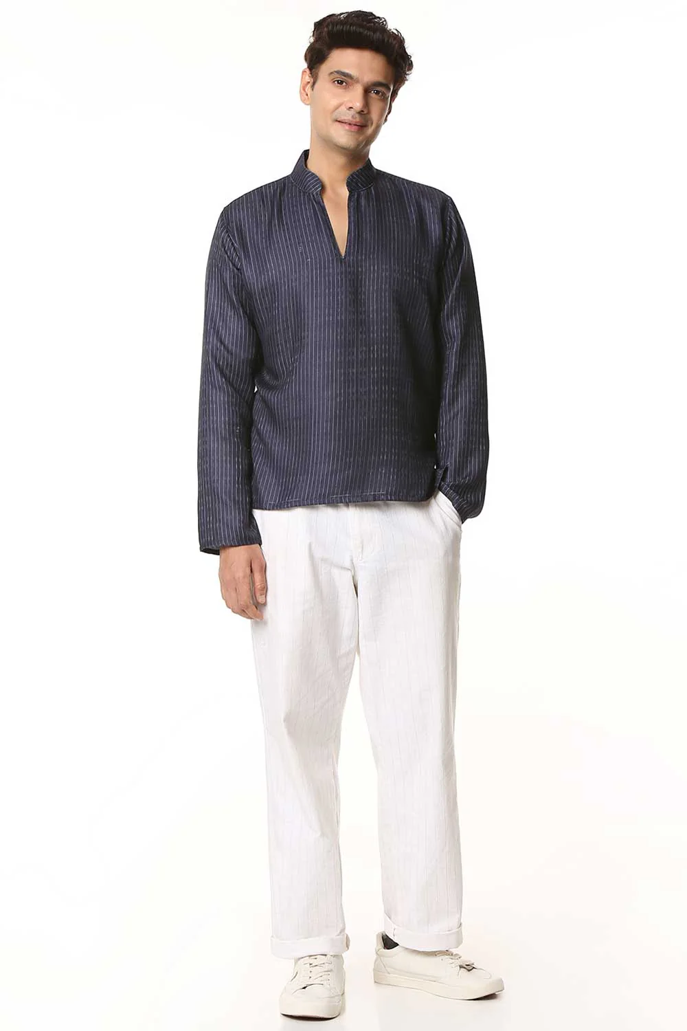 Jamdani I Korean Shirt Kurta - Image 6