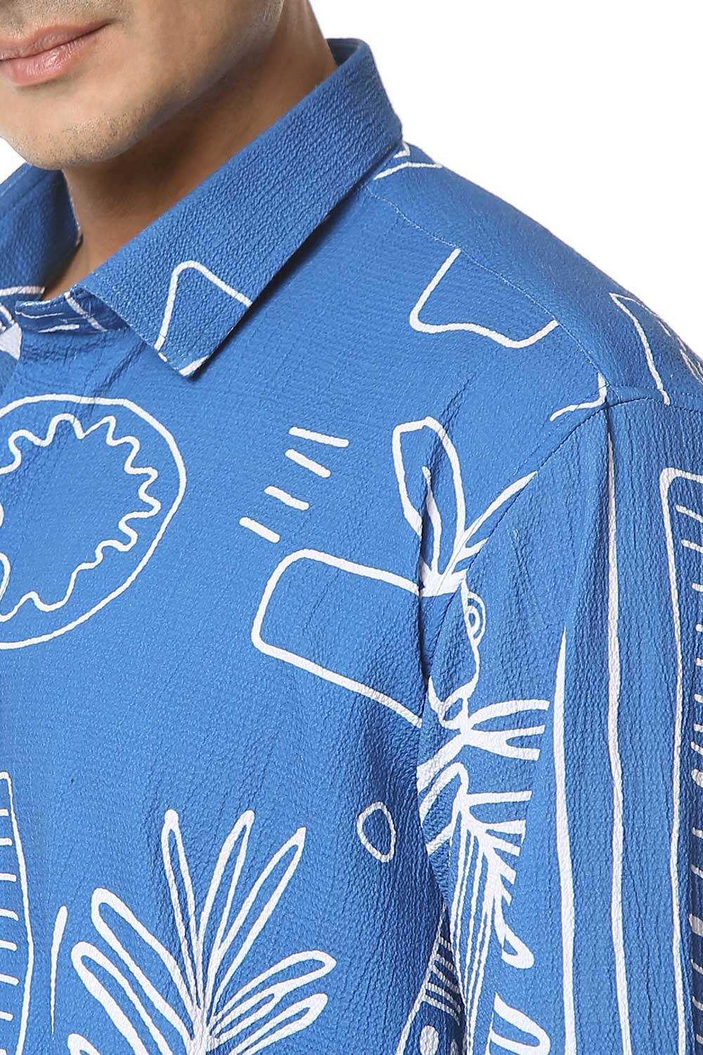 Jodhpur Sketch | Luxury Popcorn Material I Men Shirt - Image 5