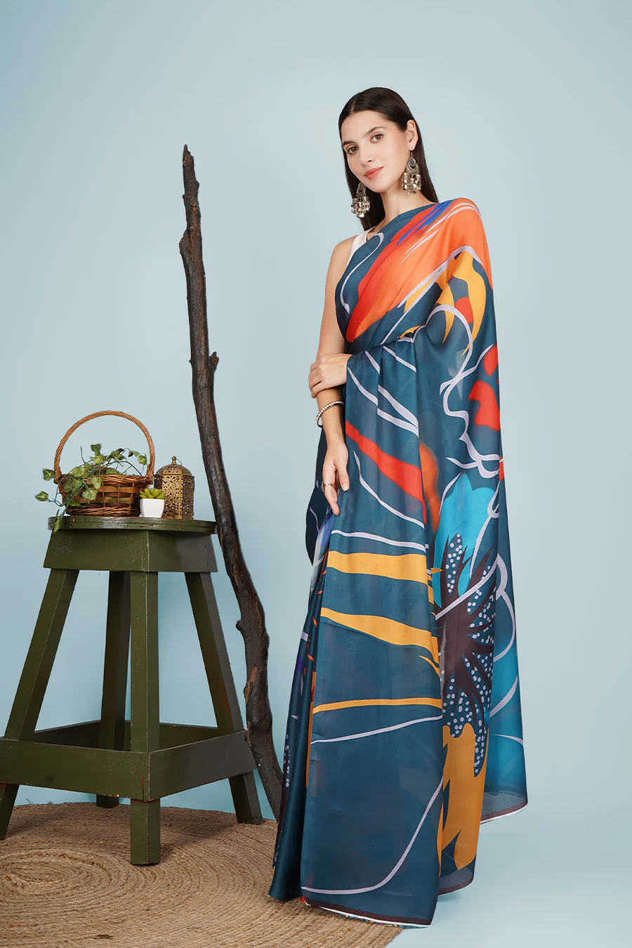 Kalpavatika | Hydrophobic | Water Repellent Stain Free Saree - Image 5