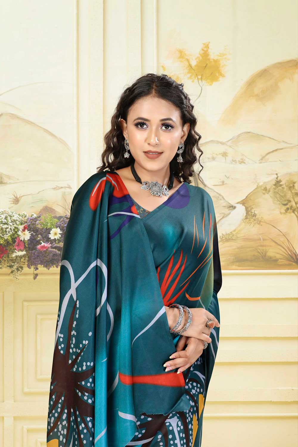 Kalpavatika | Hydrophobic | Water Repellent Stain Free Saree - Image 9