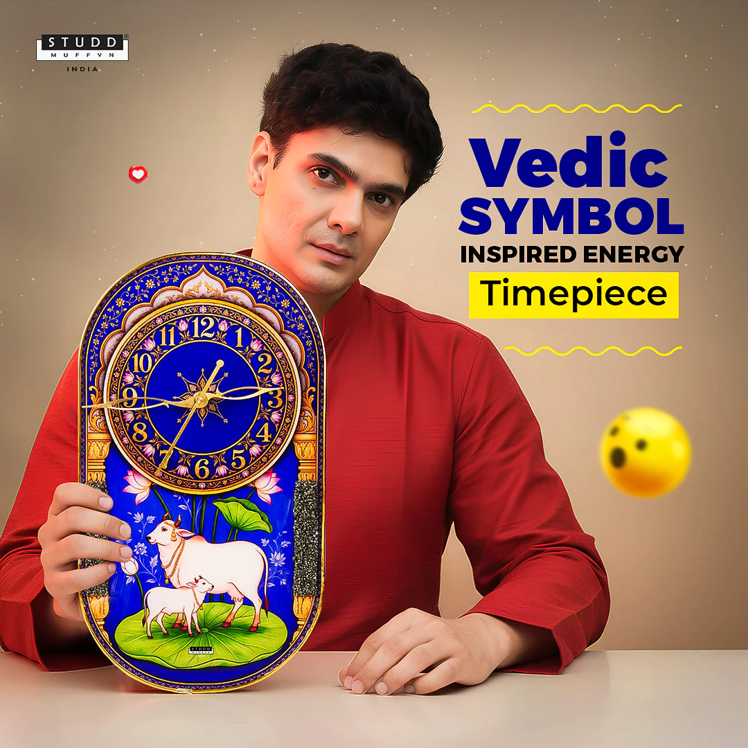 Kamdhenu Pyrite Clock - Image 2