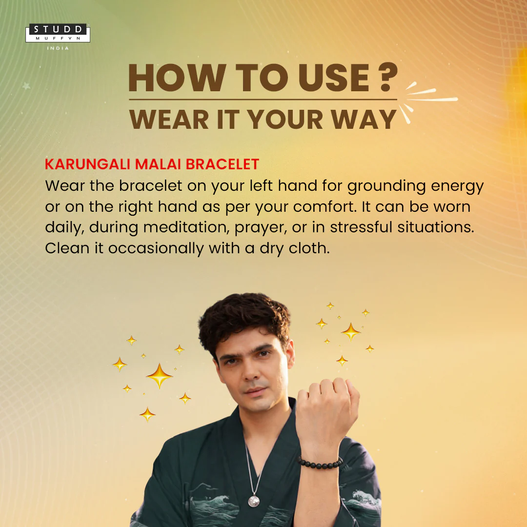 Karungali Malai Bracelet - Image 5