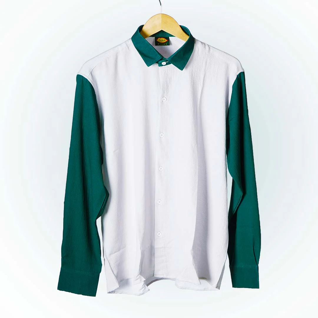 Kasaul Greens | Luxury Popcorn Material | Men Shirt - Image 12