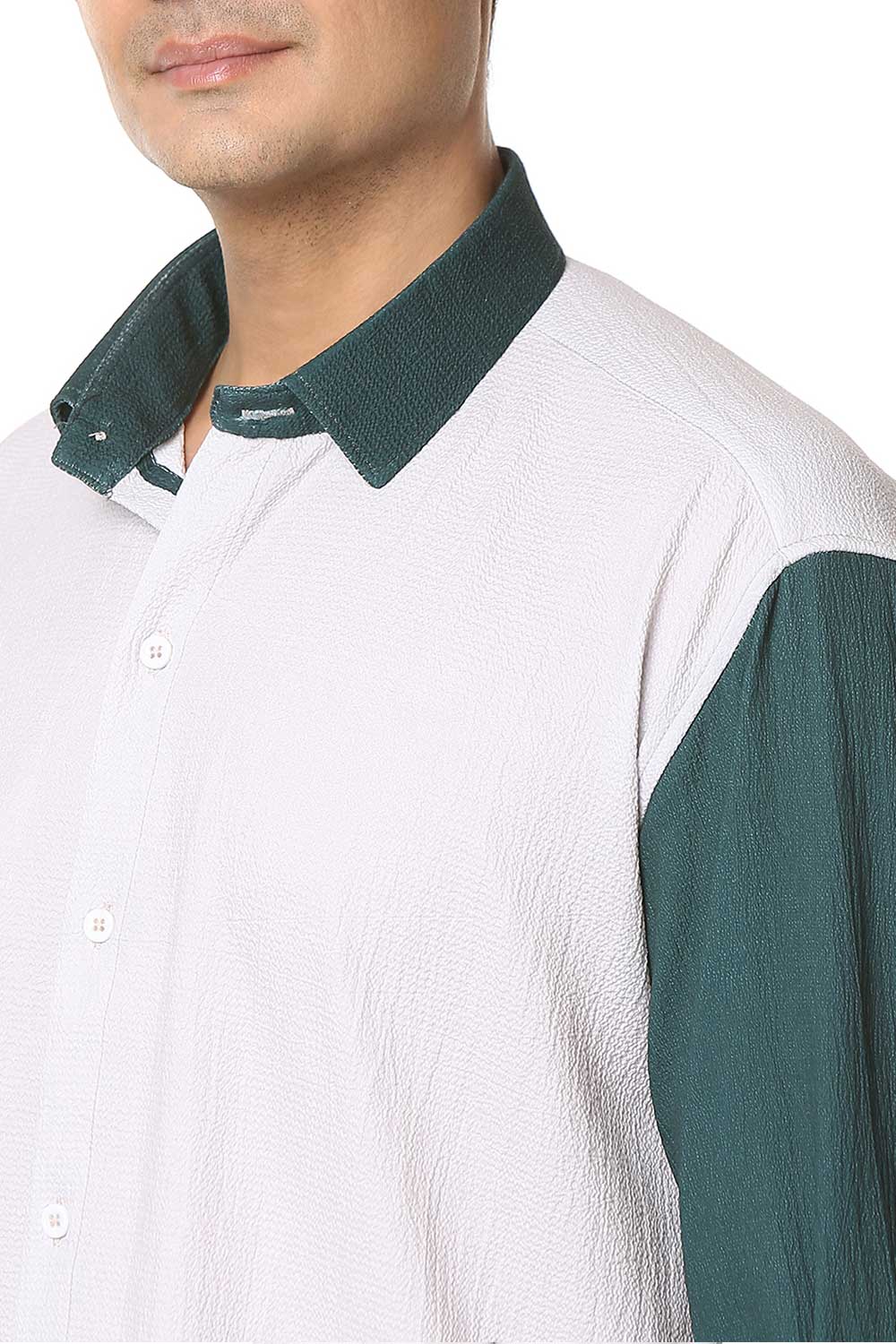 Kasaul Greens | Luxury Popcorn Material | Men Shirt - Image 5