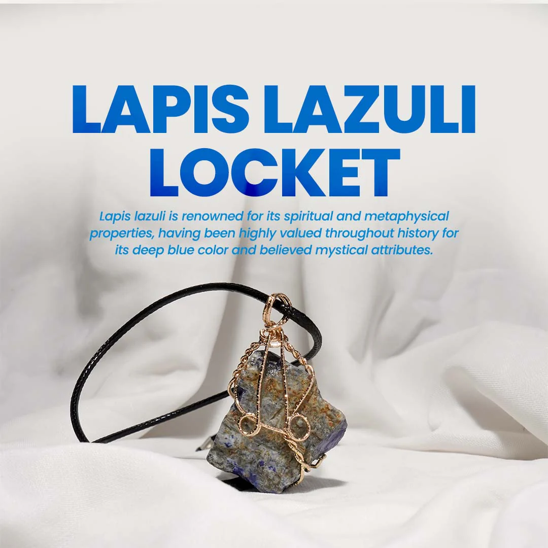 ⁠Lapis Lazuli Locket - Image 2