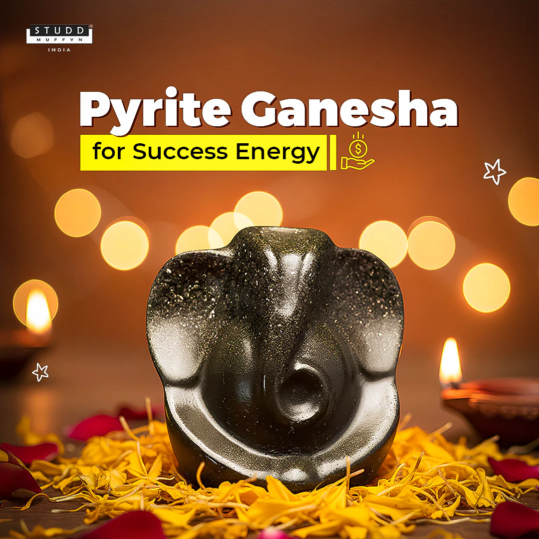 Lord Ganesha Pyrite Idol