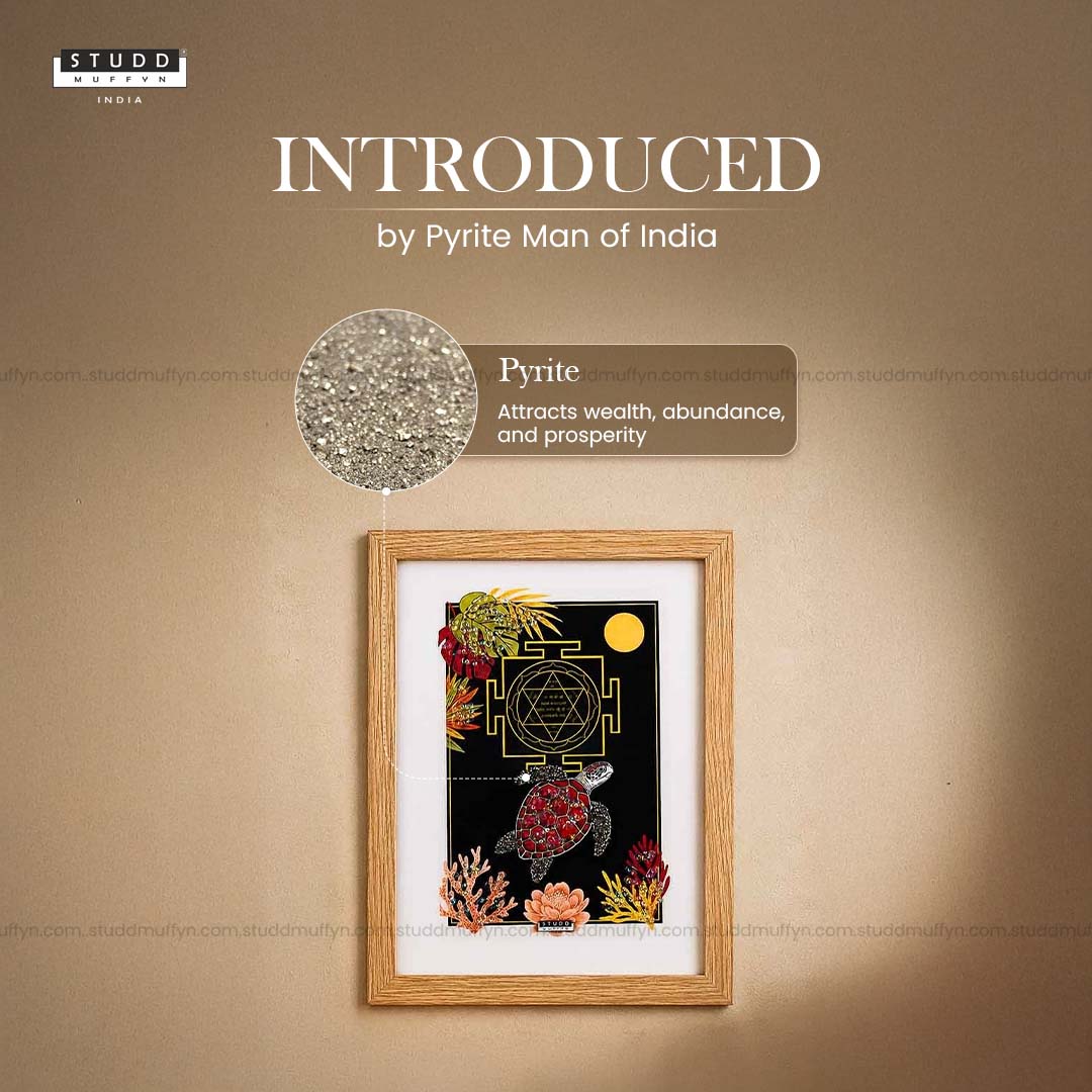 Mahalakshmi Yantra Pyrite Frame - Image 4
