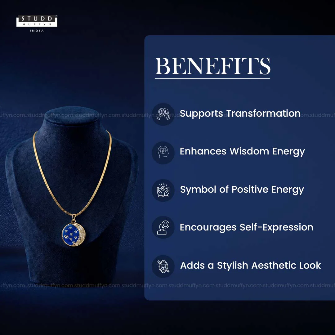 Moon of Transformation Crystal Pendant [ With Chain ] - Image 4