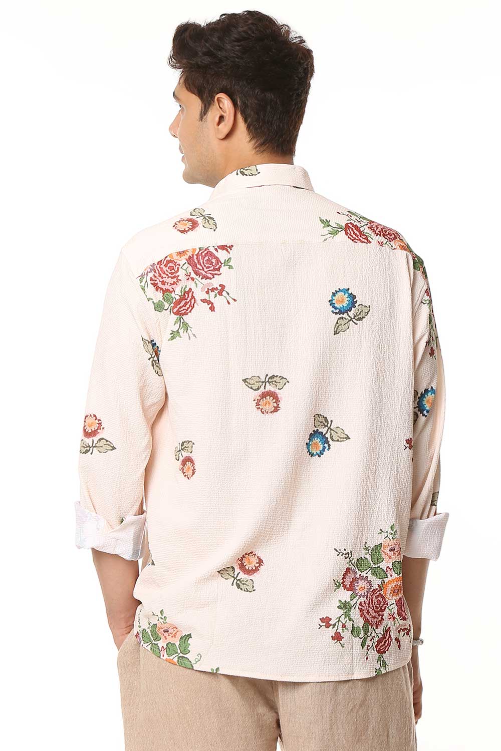 Mysore Blossom I Luxury Popcorn Material I Men Shirt - Image 4