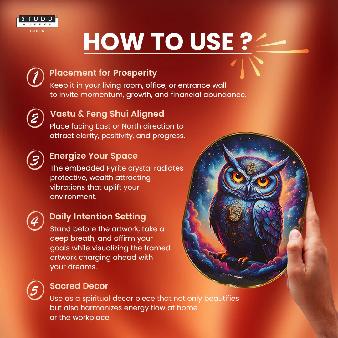 Mystic Owl Pyrite Plate [Capsule Frame] - Image 4