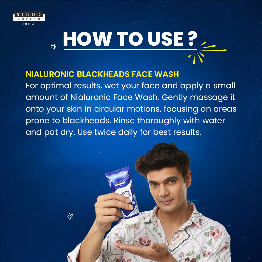 Nialuronic Blackheads Face Wash - Image 5