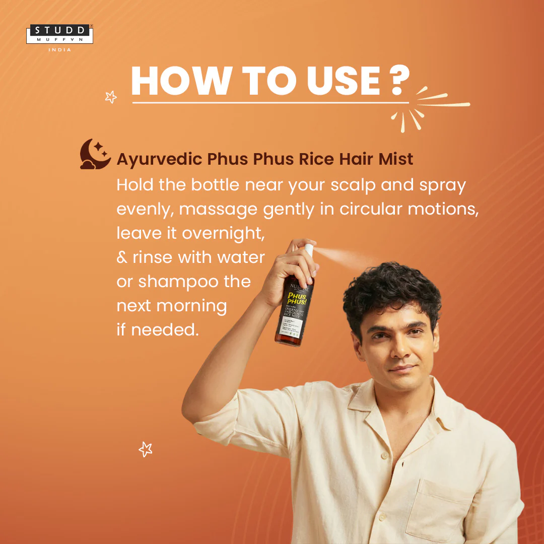 Ayurvedic Phus Phus Rice Hair Mist - Image 5