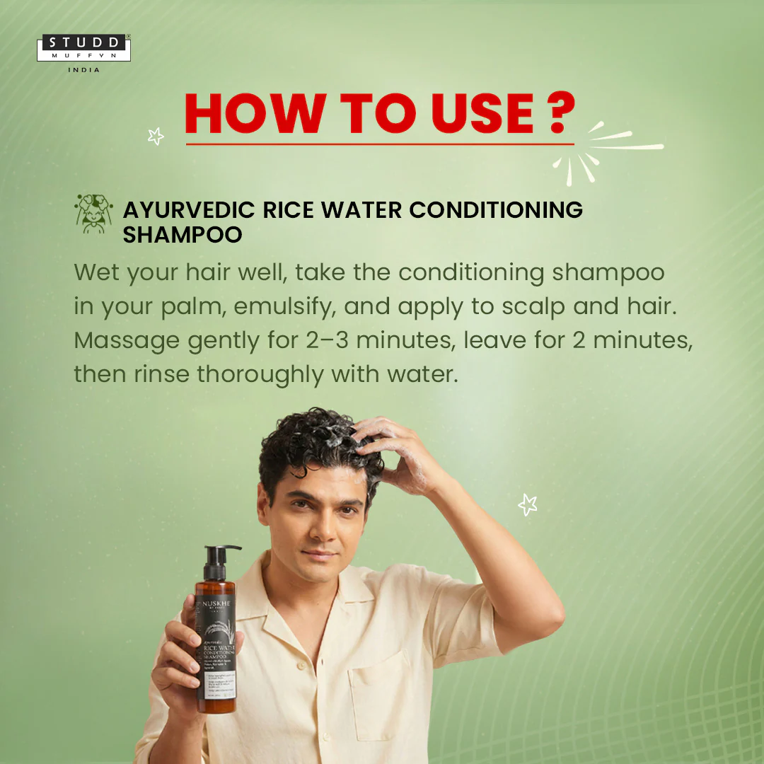 Ayurvedic Rice Water Conditioning Shampoo - Image 5