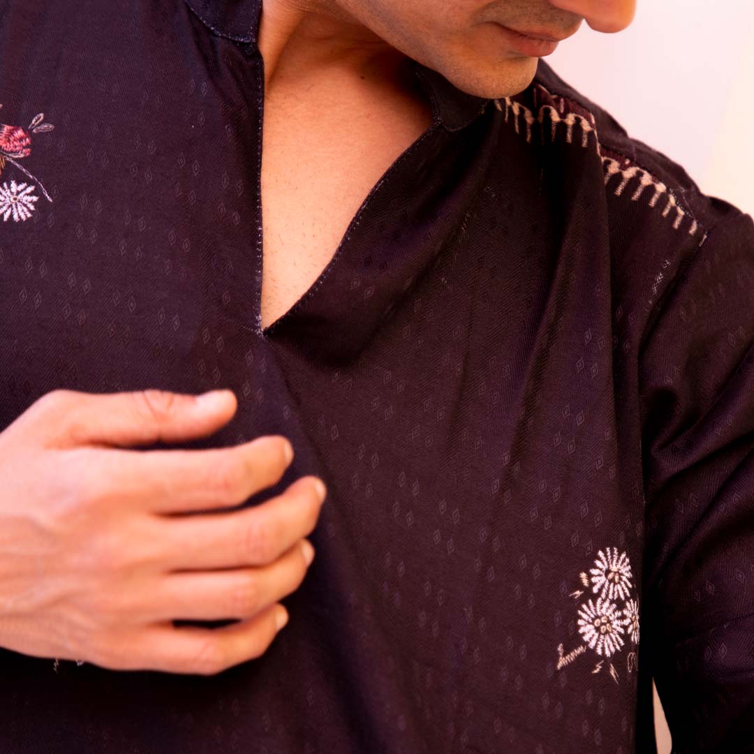Phulkari I Korean Shirt Kurta - Image 9