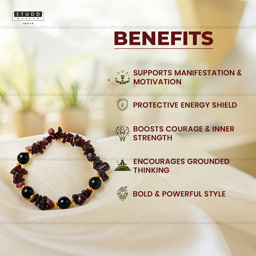 Power Protection and Manifestation Crystal Chips Bracelet - Image 3