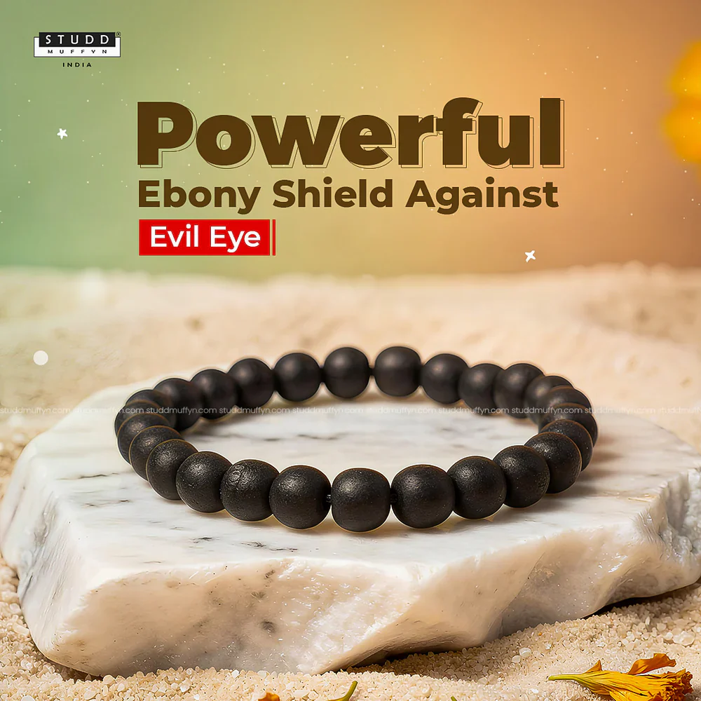 PYRITE AND KARUNGALI BRACELET - Image 4