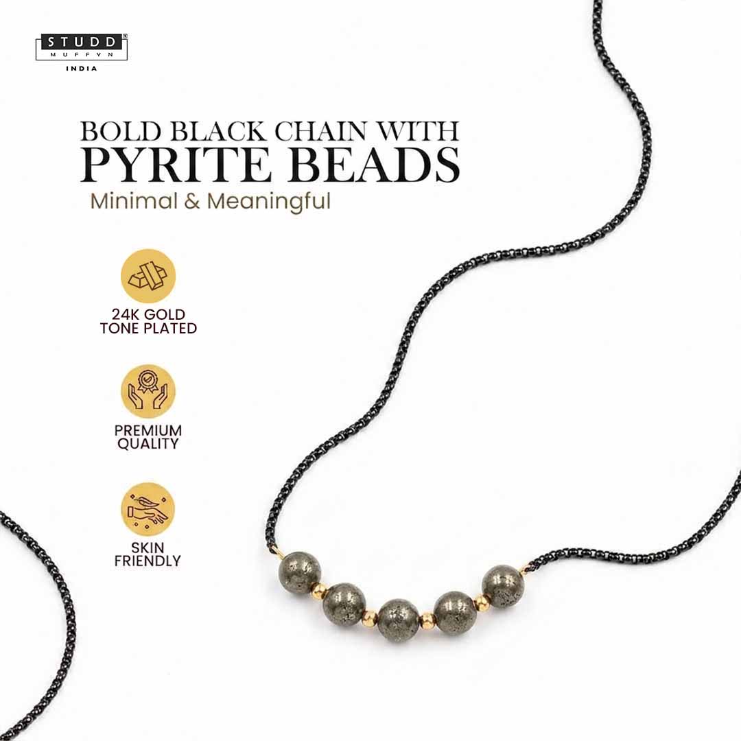 Pyrite Crystal Boxer Chain - Image 2