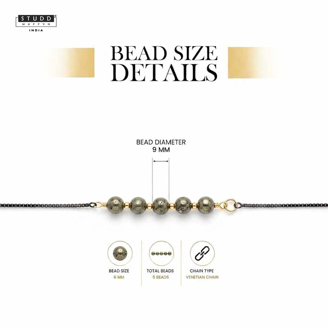 Pyrite Crystal Boxer Chain - Image 4