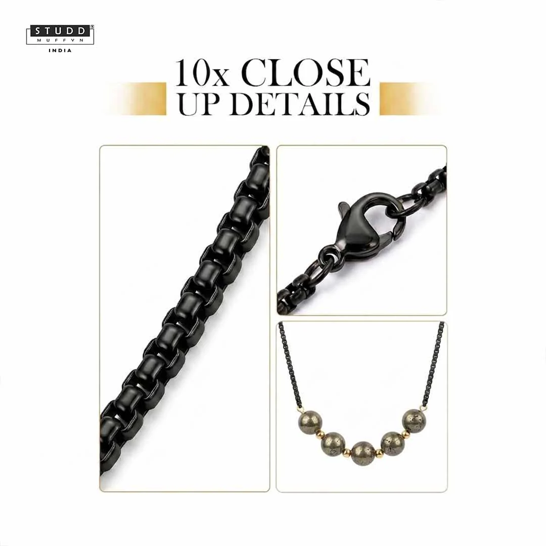 Pyrite Crystal Boxer Chain - Image 5