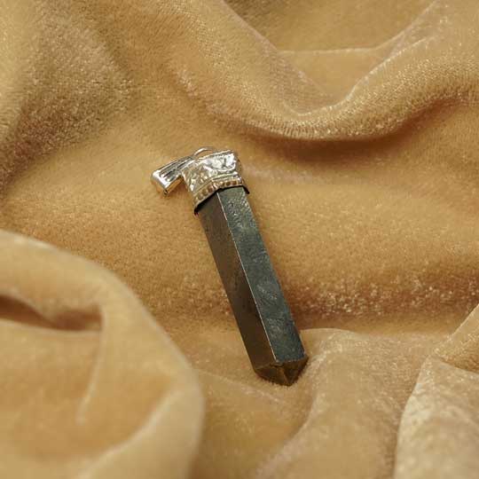 Pyrite Pencil Pendent (Without Chain) - Image 4