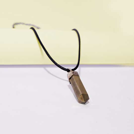 Pyrite Pencil Pendent (Without Chain) - Image 5