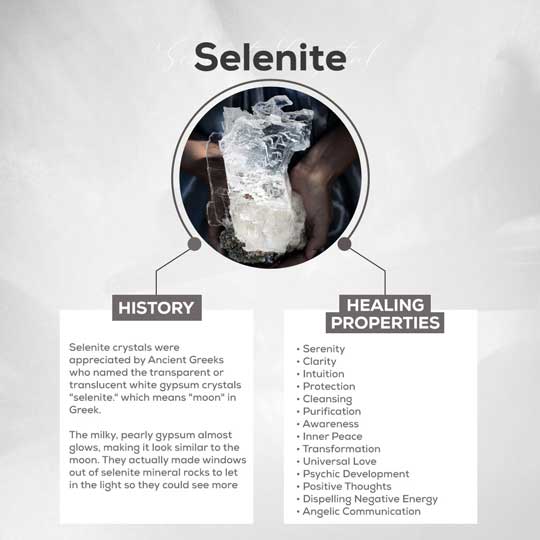 Pyrite & Selenite Dust Plate (Complimentary wooden frame) - Image 9